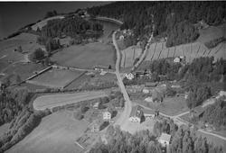 Tretten, Øyer, 28.08.1953, oversiktsbilde, gårdsbruk, boligh