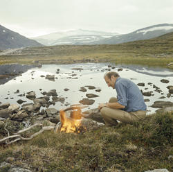 En koselig kafferast i Veodalen, Jotunheimen