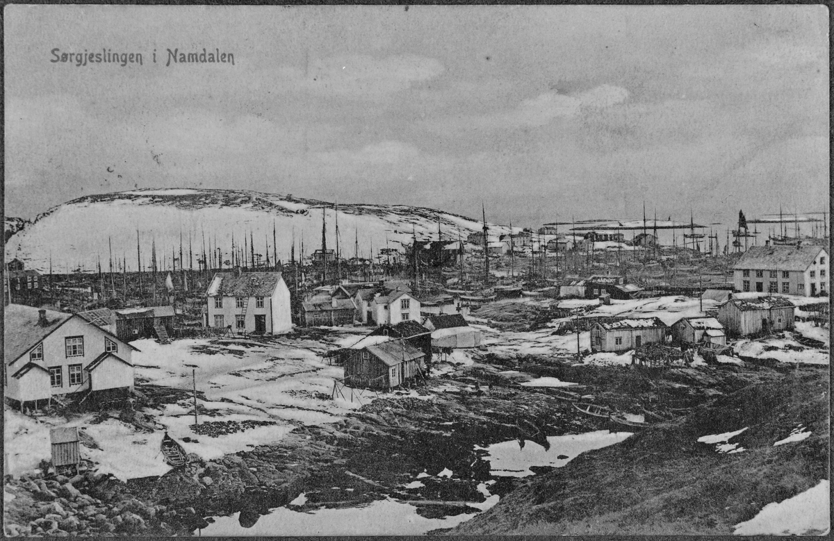 Postkort fra Sør-Gjæslingan i Namdalen.