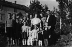 Familietreff i Nordgården, Å i Senja 1946
