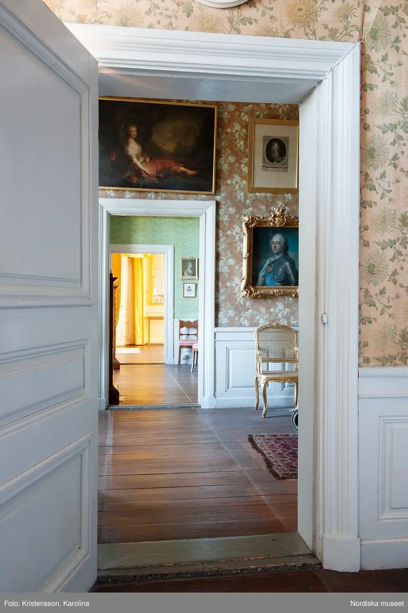 Tyresö slott, interiör - Nordiska museet / DigitaltMuseum