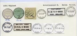 Stempelkatalog  6683 Vågland, Halsa kommune, Møre og Romsdal