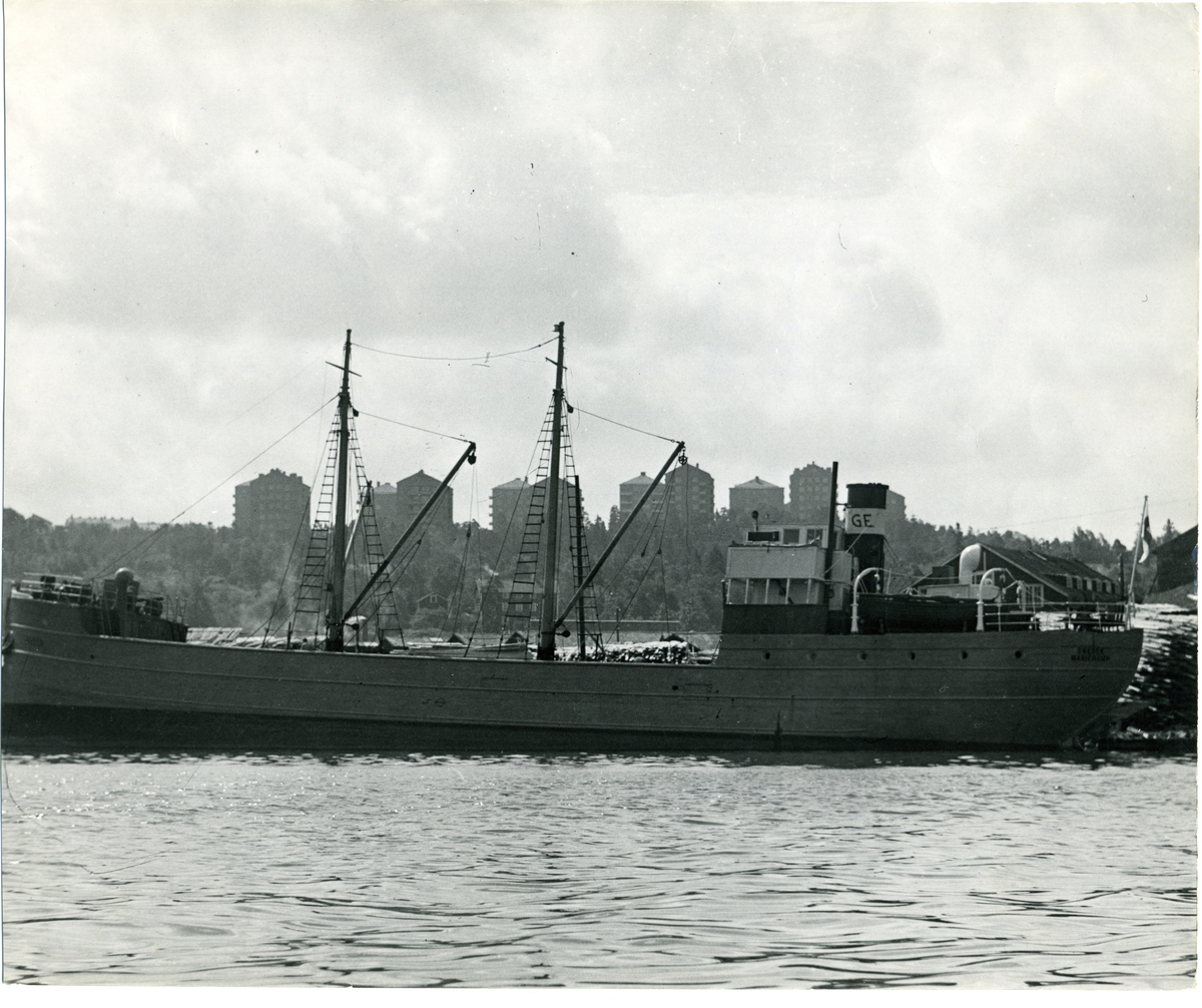 Lastfartyget ms Sweden ägt av Firma Gustaf Erikson 1932-1947.