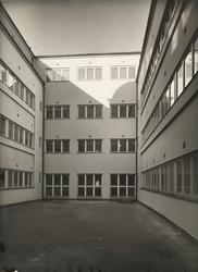 Det Nye Teaters gårdsrom.