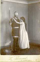 Olaus Islandsmoen og Christiane Christensen i skodespelet " 