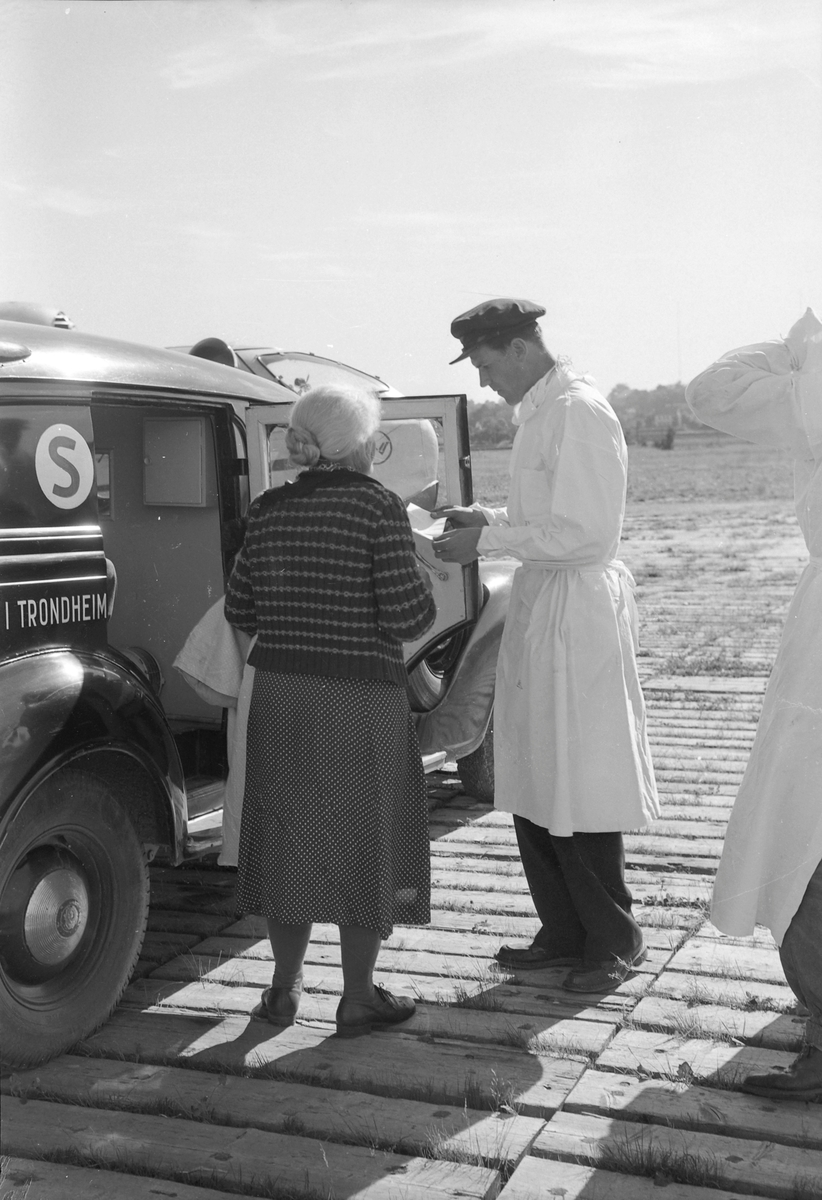 Flytransport av liten pasient, Einar Henrik Kirknes