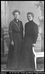 Thea og Marie Hageløkken Venabygd i Ringebu.