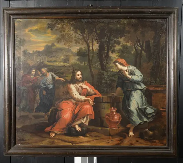 Jesus og den samaritanske kvinne [Maleri]