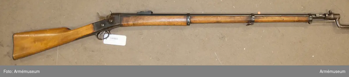 Grupp E II f.
12 mm gevär m/1867.