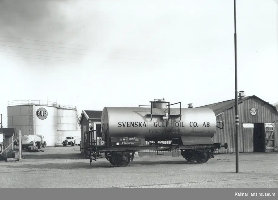 Svenska Gulf Oil Company AB. Kontor Larmgatan 10.
