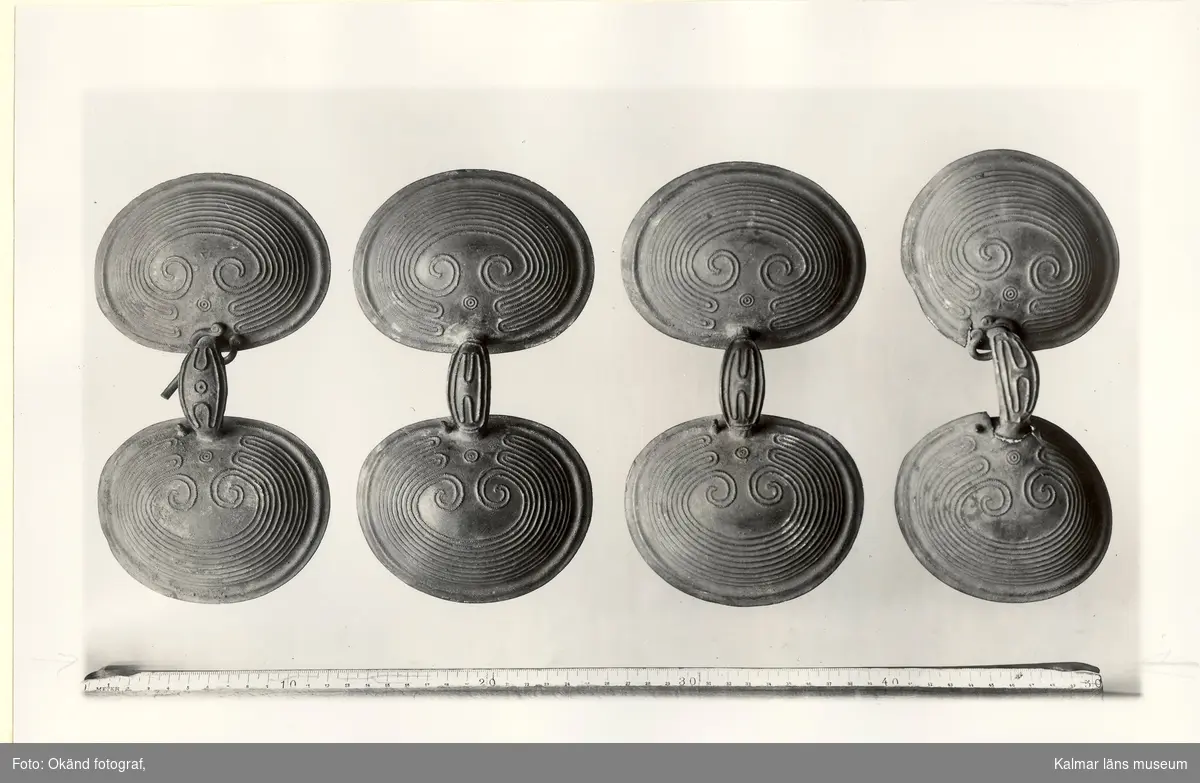 Bronsspänne från bronsåldern, påträffat i Äpplerum.