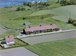 Sundløkka med Wegnerbrakka, Borge, Sarpsborg. Brakka  revet 