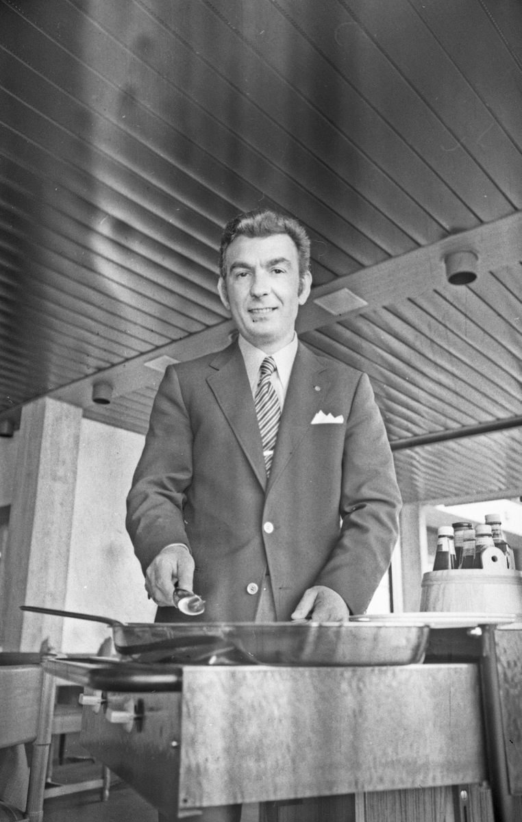 "Min favorittoppskrift." Mat. Diverse utesteder.