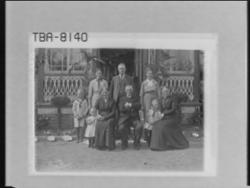 Familien til Jacob Dehli på Nordhaug i Rygge.