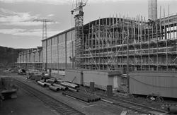 Mg-3 fabrikken. Eksteriør, fra syd.