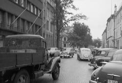 Trafikkaos i Dronningens gate