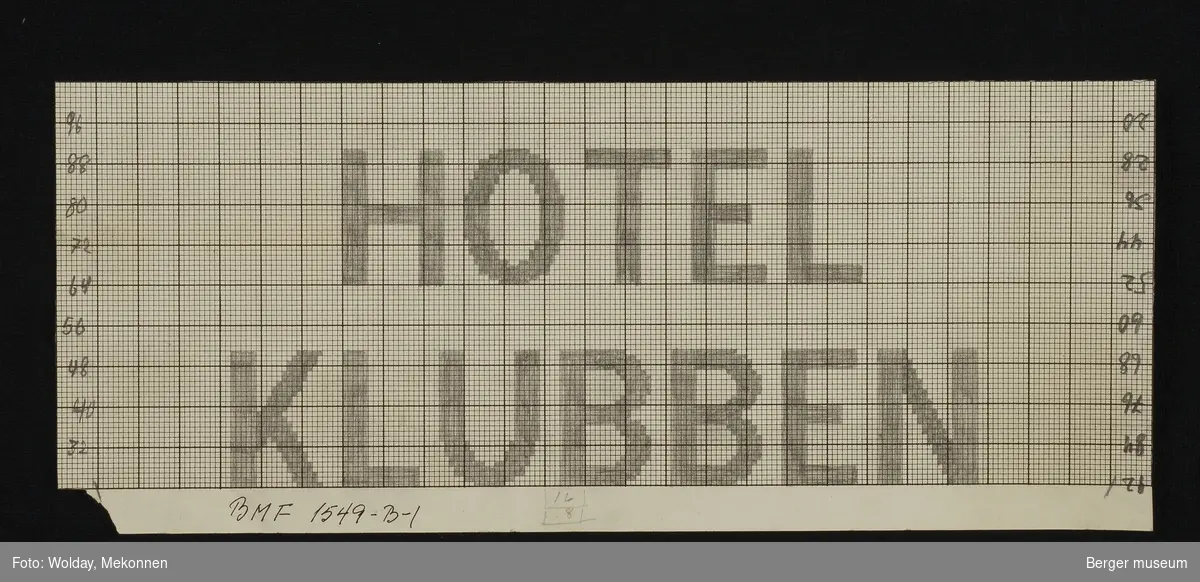 "HOTEL KLUBBEN"
