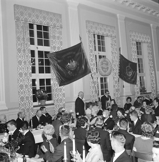 FCO (Facklig Centralorganisation) 40-årsjubileum 1966. Skara.
Högtidstal till veteraner.