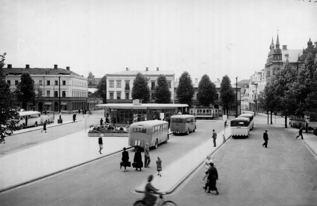 Gävle stad – Norr, Stortorget 1940-talet.
