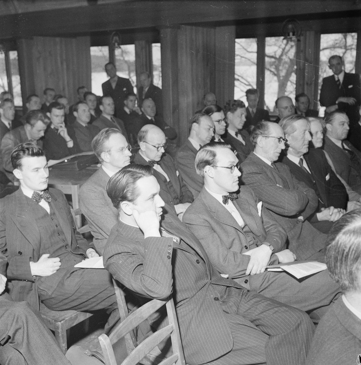 Polisen, föreläsning, Uppsala, mars 1948