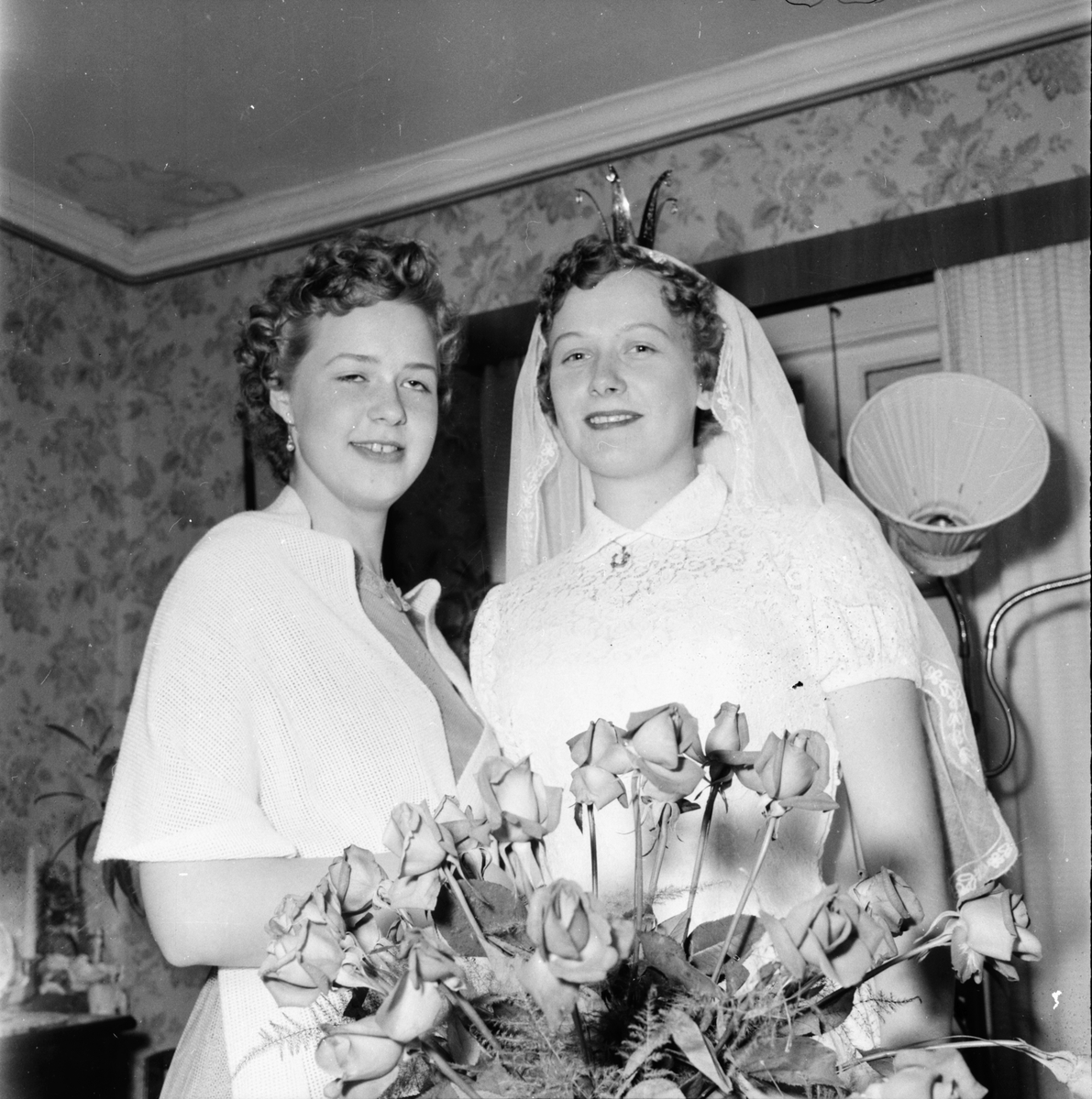 Skogens. Påskbröllop i Växbo. 1955


