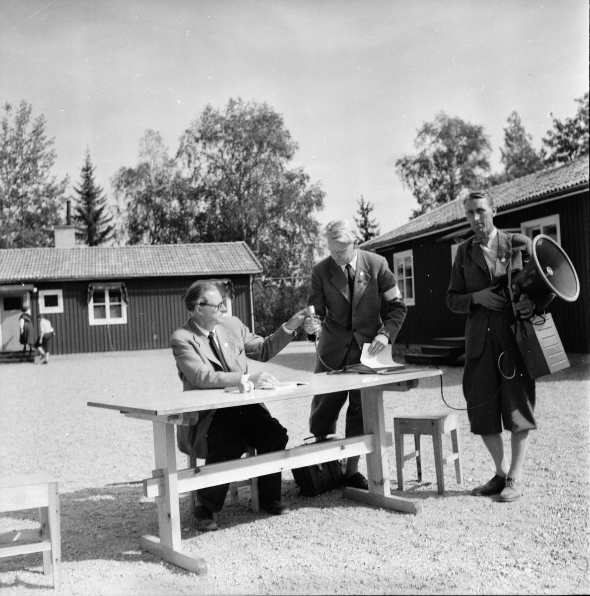 Skogsvårdsförbundet. Norrlands exkursion.
1955