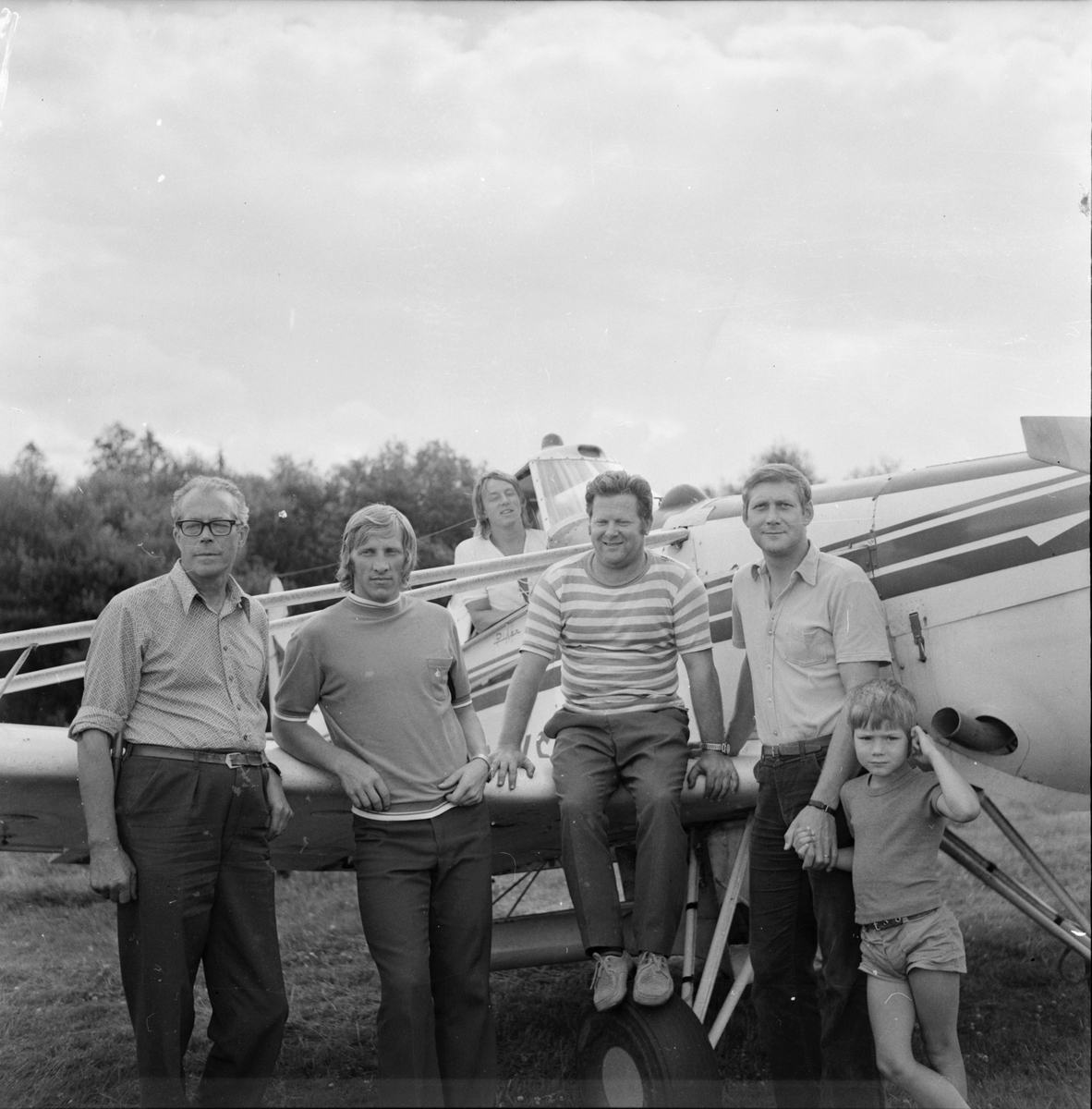 Flyggödsling,
Vallsta,
Augusti 1973
