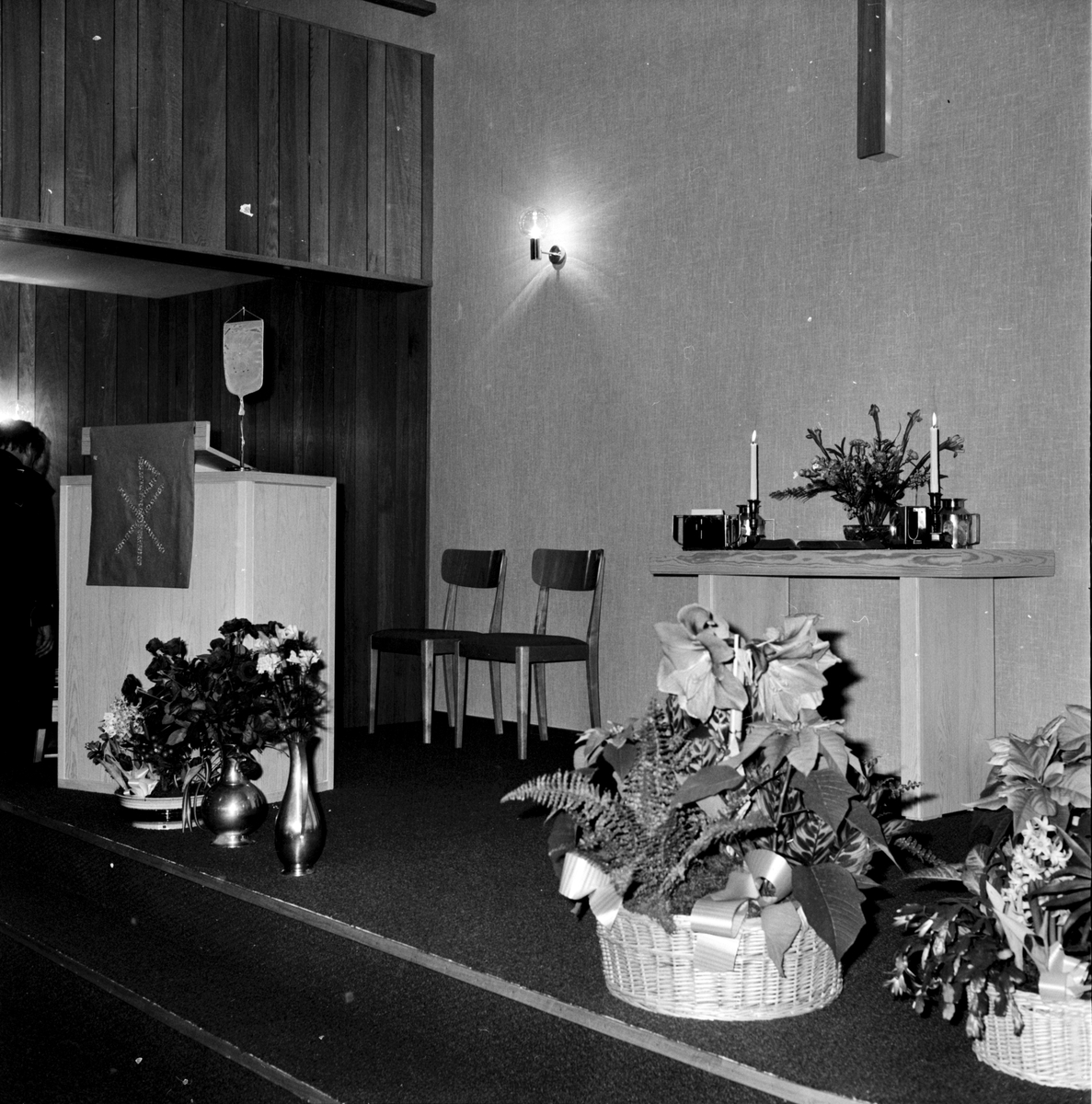 Arbrå,
Baptistkyrkan,
Invigning,
December 1971