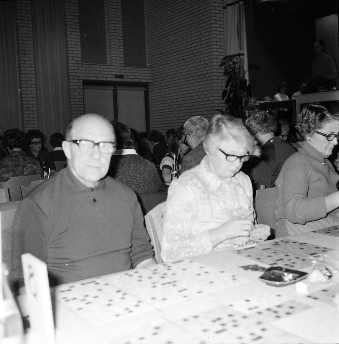 Arbrå,
Bingo på Forum,
Oktober 1971