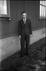 Portrett av uidentifisert mannsperson.