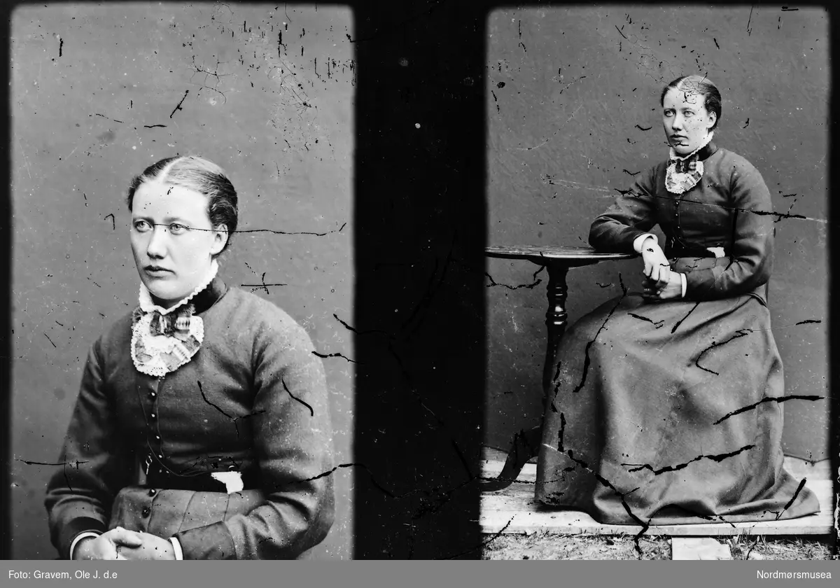Kristine Knutsdatter (Løken) Gravem (1861-1911), datter av Knut Ingebriktsen Løken (1815-1899) og Magnhild Endresdatter Løken (1820-1914). Hun var gift med fotograf Ole J. Gravem den eldre.