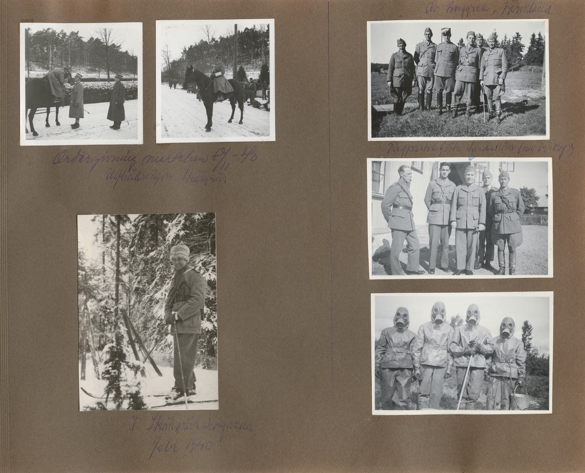 Gruppbild med officerare från Södermanlands regemente I 10.