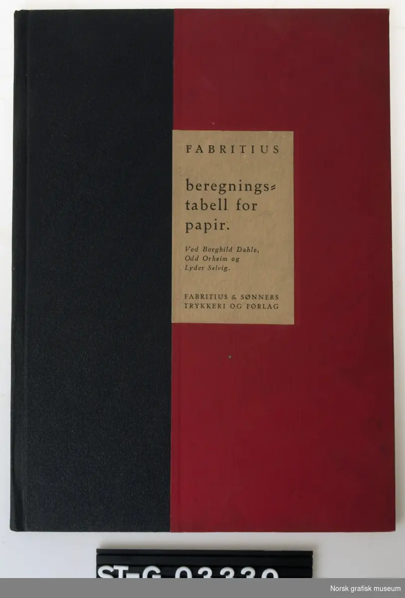 Ved Borghild Dahle, Odd Orheim og Lyder Selvig. 

Kort tekst om arbeidet bakerst i boken, signert Hroar Scheibler. Oslo, august 1935.