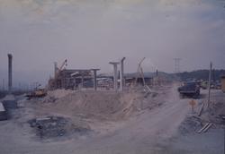 Industriplassering. NH3-fabrikk, fra anlegget.