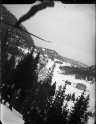 .Hoppakken som lå i Granhatten, Namsos. Bakkerekorden var vi