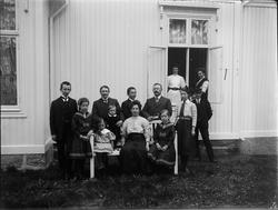Familiebilde H. Abr. Hansen.