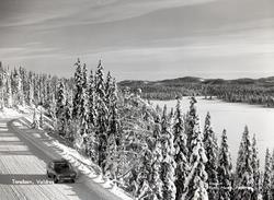 Vinterstemning ved Tonsvatnet på Tonsåsen.