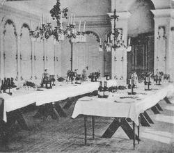 Hotel Scandinavie, Ålesund. Festivitetslokalet.