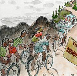 103 Til gjende, tegning