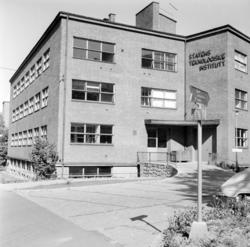 Statens Teknologiske Institutt. Eksteriør. September 1959