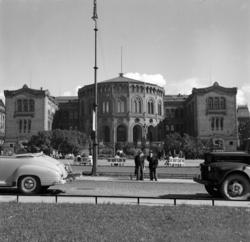 Stortinget, diverse. August 1949