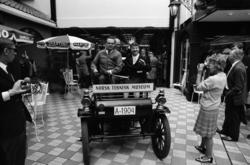 "Strøket". Passasje gjennom fra Torggata til Storgata. Åpnin