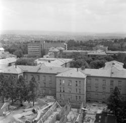 Ullevål Sykehus. Ombyggings og utvidelsesarbeider i gang. Au