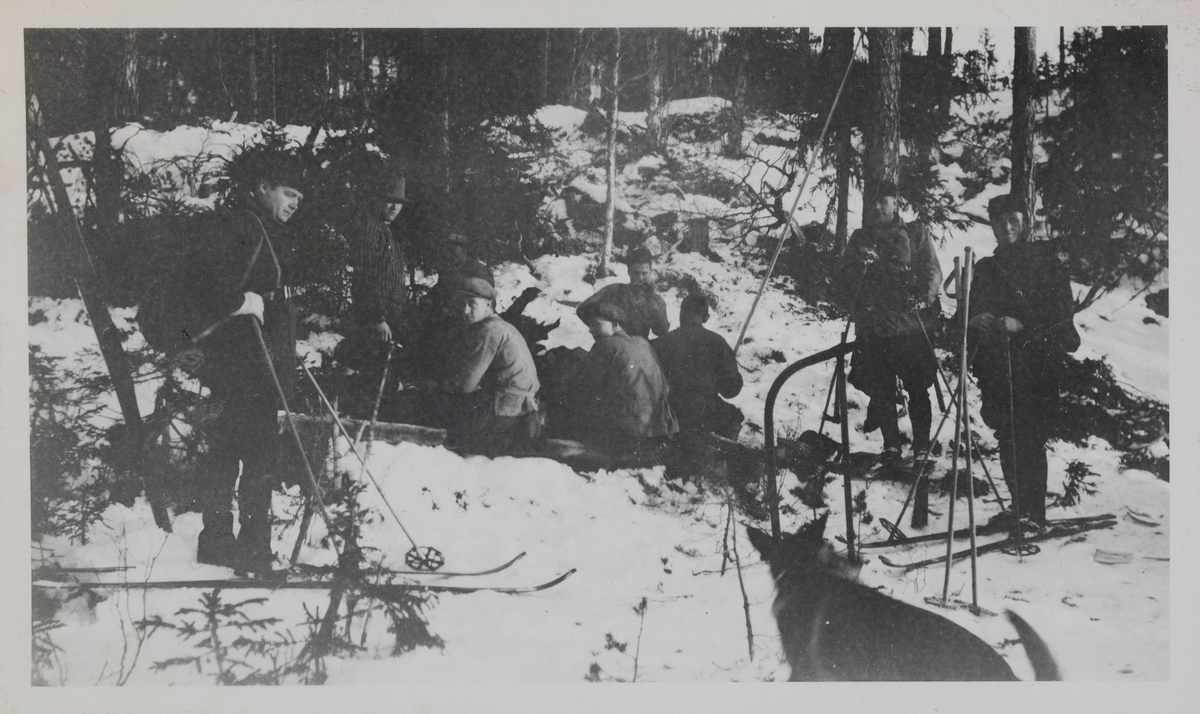 Bildet er en kopi hentet fra album A i Utrykningspolitiets fotosamling