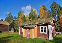 Fra Friluftsmuseet på Glomdalsmuseet, Elverum, Hedmark. Muse