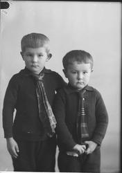 Portrett , trolig av to brødre. Marschausens barn