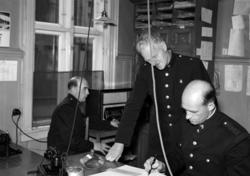 Vålerenga politistasjon. September 1946