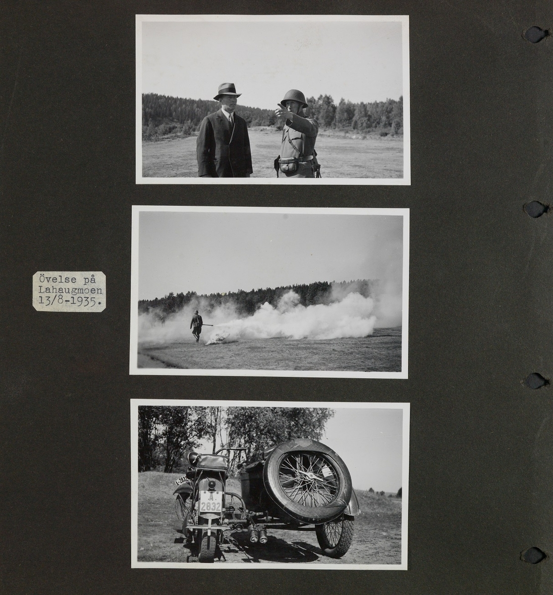 Bildet er en kopi hentet fra album B i Utrykningspolitiets fotosamling