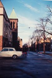 Bygdøy allé ved Frogner kirke.