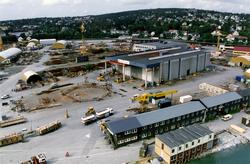 Draugen er under bygging i Jåttåvågen ved Stavanger.  Anlegg